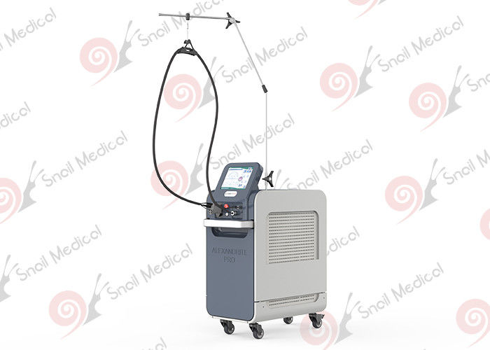 755nm remoção 800W Spotsize grande 18mm do cabelo do laser do Alexandrite do Nd Yag com painel LCD