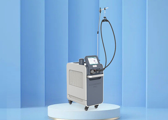 Alexandrite cor-de-rosa 755nm da cor 18mm Spotsize do laser de GentleLase da remoção do cabelo do OEM pro