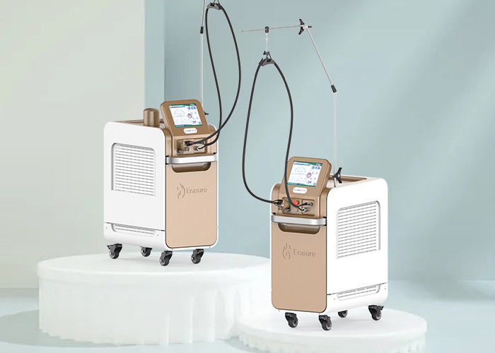 Dois remoção do cabelo do comprimento de onda do laser 1064 nanômetro de IGBT GENTLE YAG a pro pulsou por muito tempo ND Yag