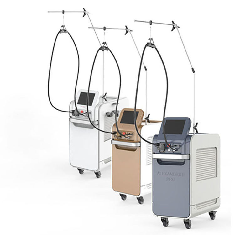 Depilação Vertical G.E.N.T.L.E-M.A.X Pro Laser 1064 755nm comprimento de onda