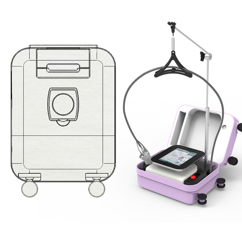 Laser de Diodo Alexandrite Mini de 755nm com Tela Sensível ao Toque Inteligente para Fácil Operação na Indústria da Beleza